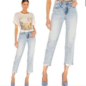 PISTOLA Presley highrise relaxed roller jeans in wash by my side Sz 26